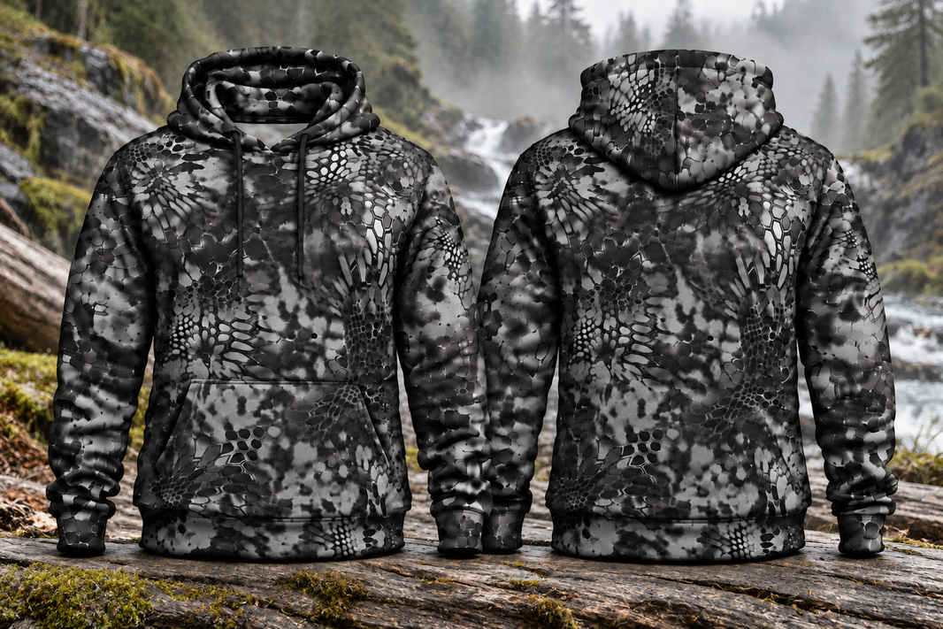 Pro Bundle Hat, Hoodie, & Bump Cap (Charcoal Camo)