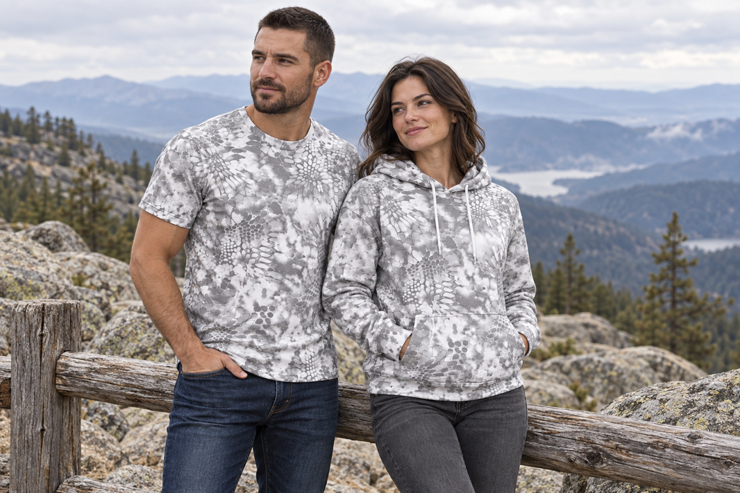 Shirt & Hoodie Combo (Yeti Camo)