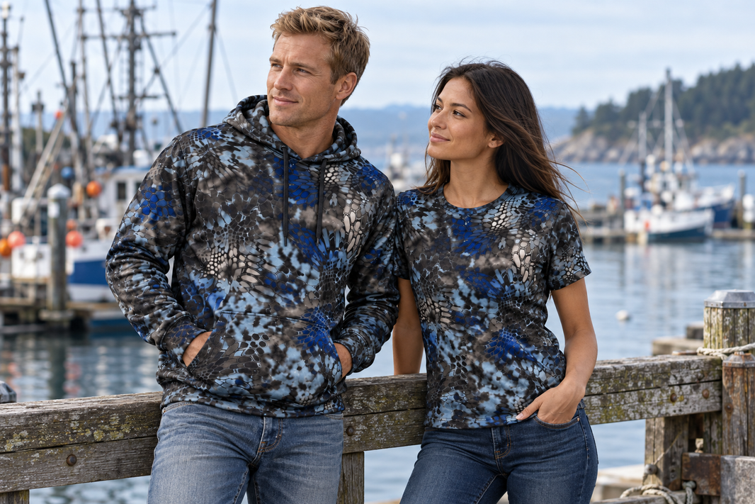 Shirt & Hoodie Combo (Neptune Camo)
