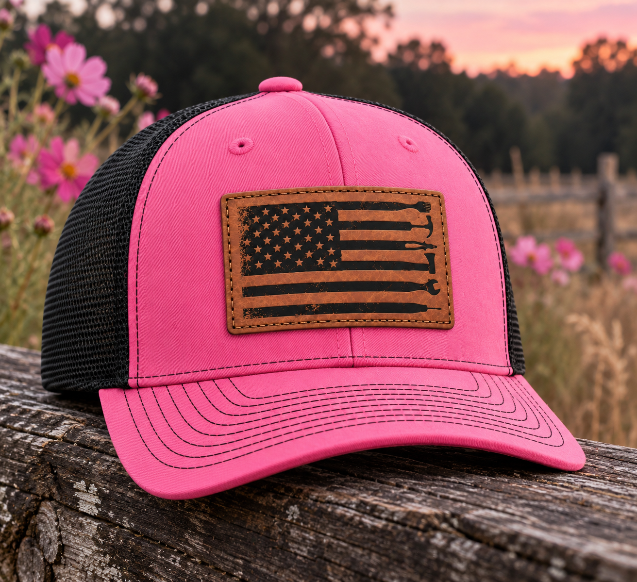 Pro Bundle Hat, Shirt, & Bump Cap Bundle (Pink & Black Camo)