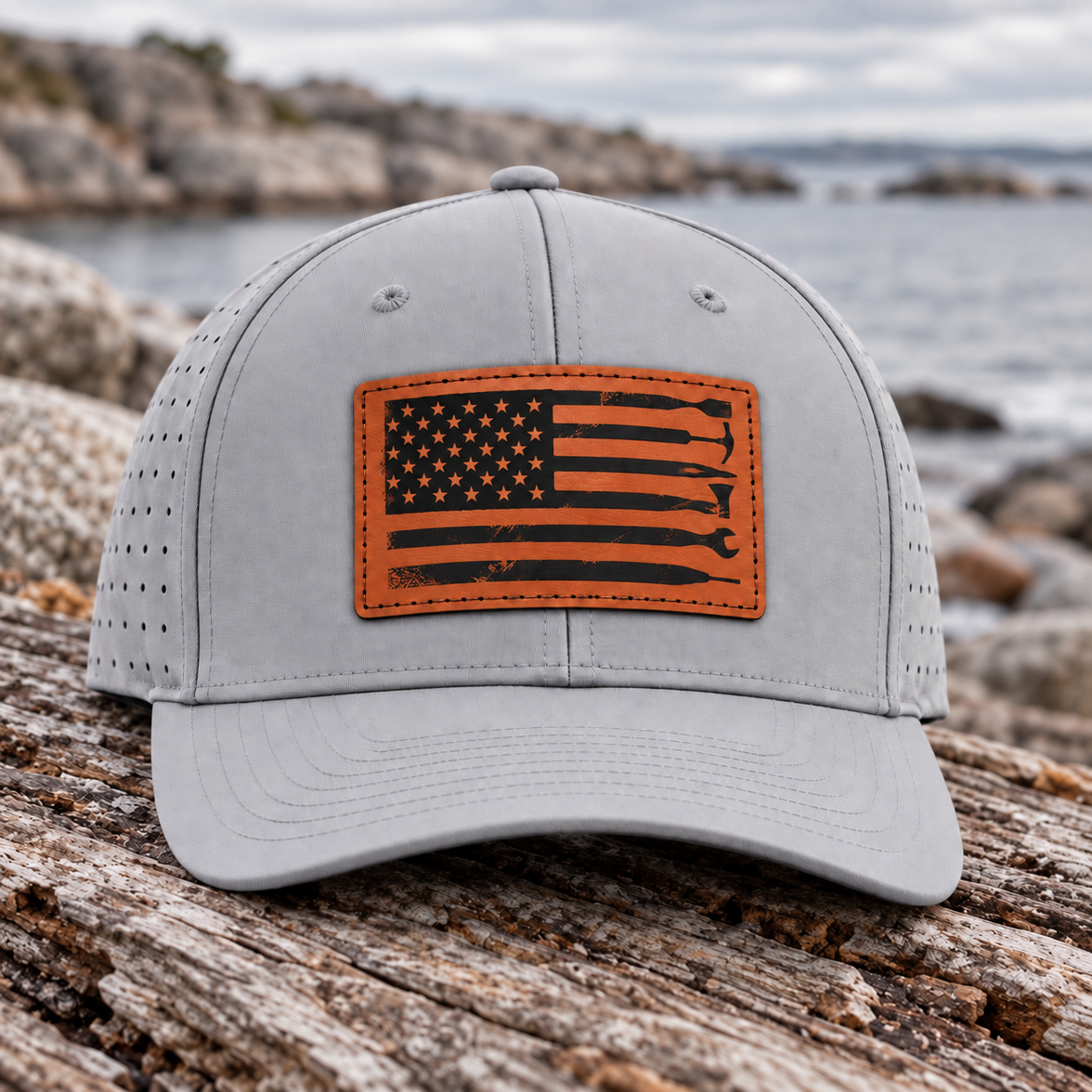 Richardson 632 Laser Performance R Flex Cap Grey