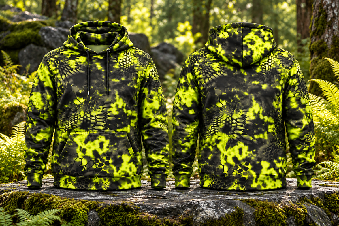 Hat & Hoodie Bundle (Lightning Camo)