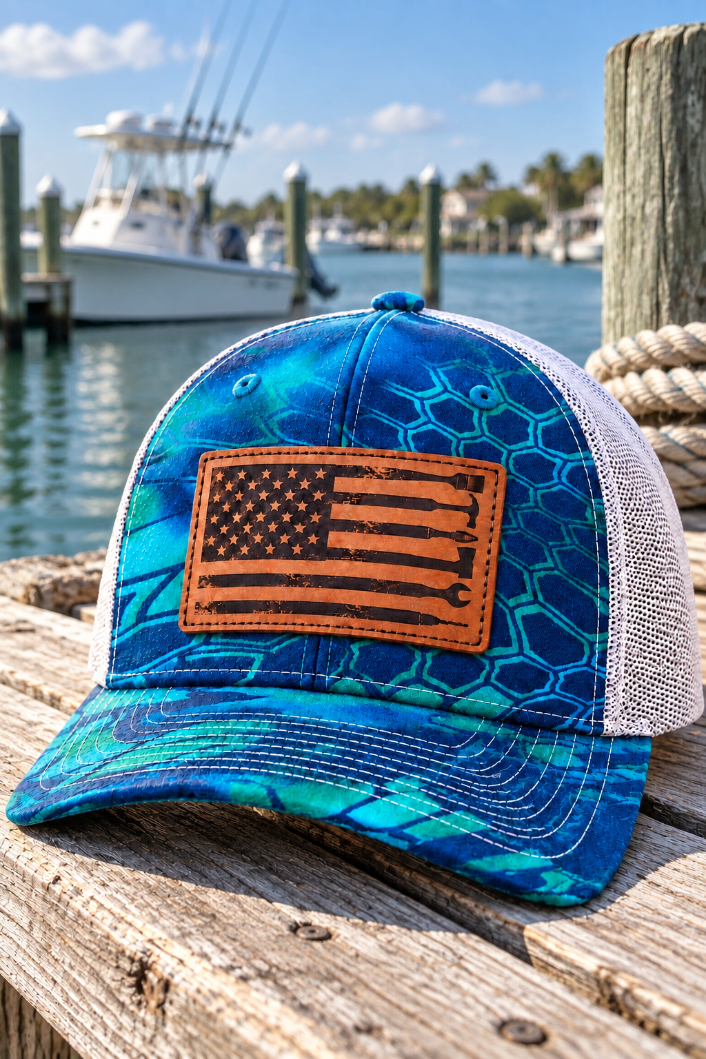 Hat & Hoodie Bundle (Pontus Blue Camo)
