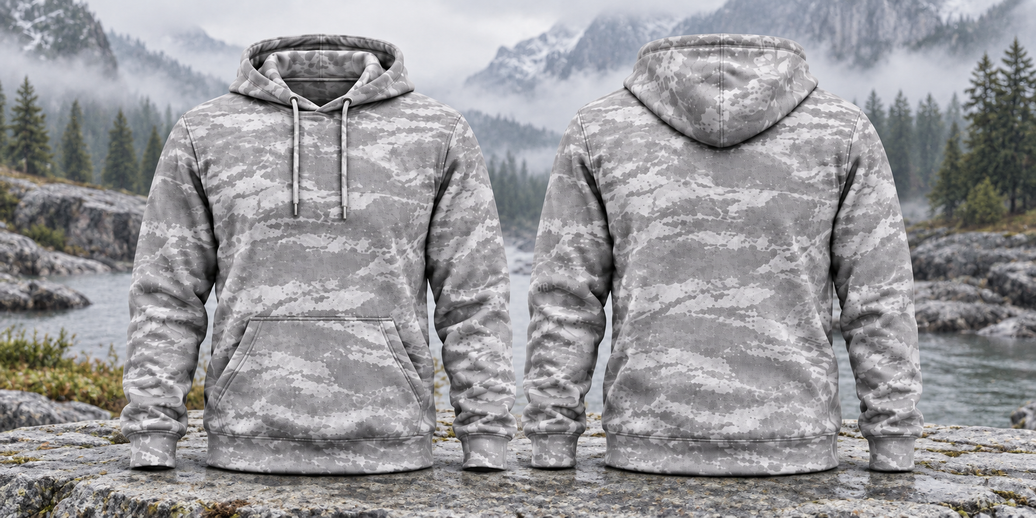 Bonefish Camo Hoodie