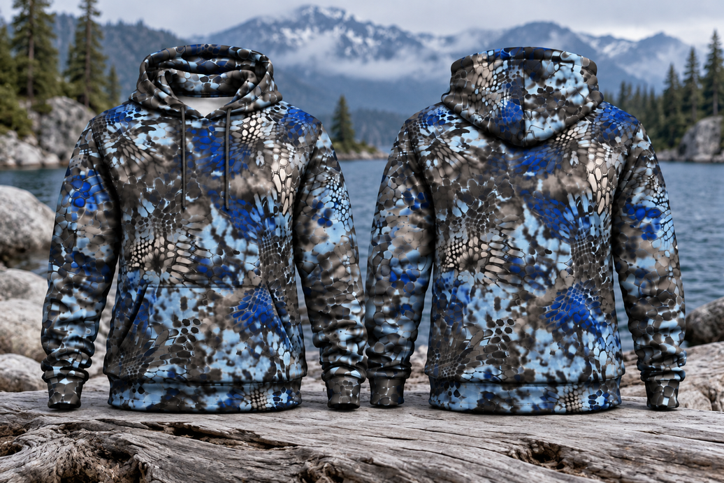 Neptune Camo Hoodie