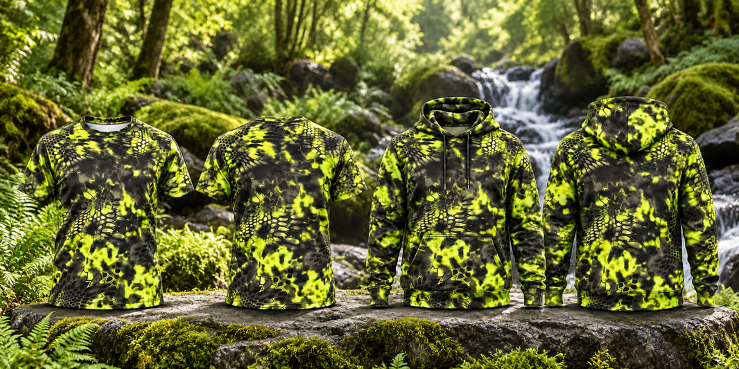 Shirt & Hoodie Combo (Pink & Black Camo)