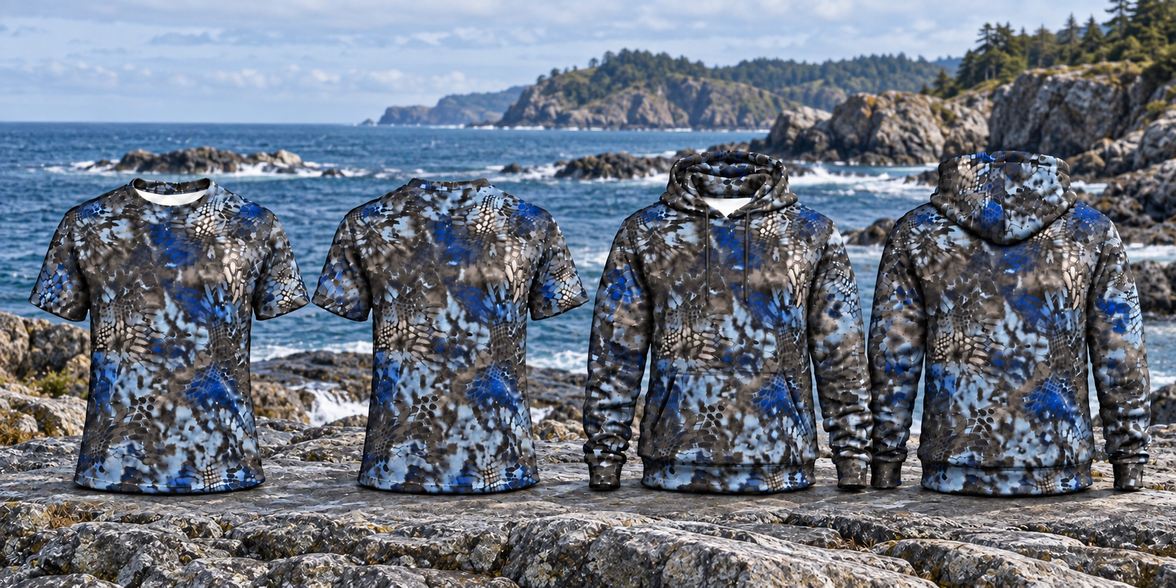 Shirt & Hoodie Combo (Neptune Camo)