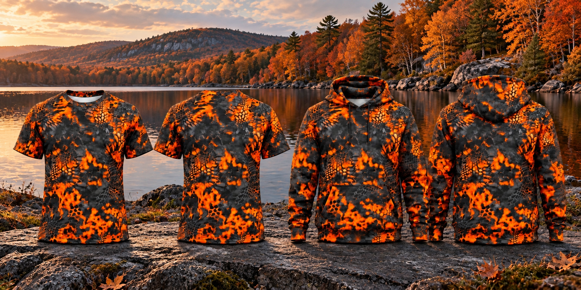 Shirt & Hoodie Combo (Volcanic Camo)