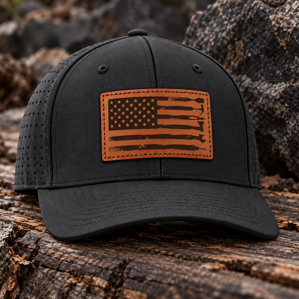 Richardson 632 Laser Performance R Flex Cap Black