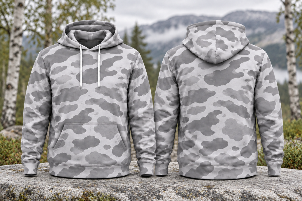 Pro Bundle Hat, Hoodie, & Bump Cap (Blizzard Duck Camo)
