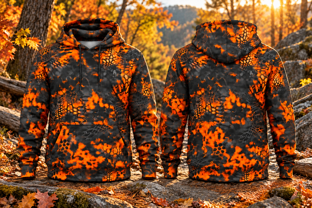 Volcanic Camo Hoodie