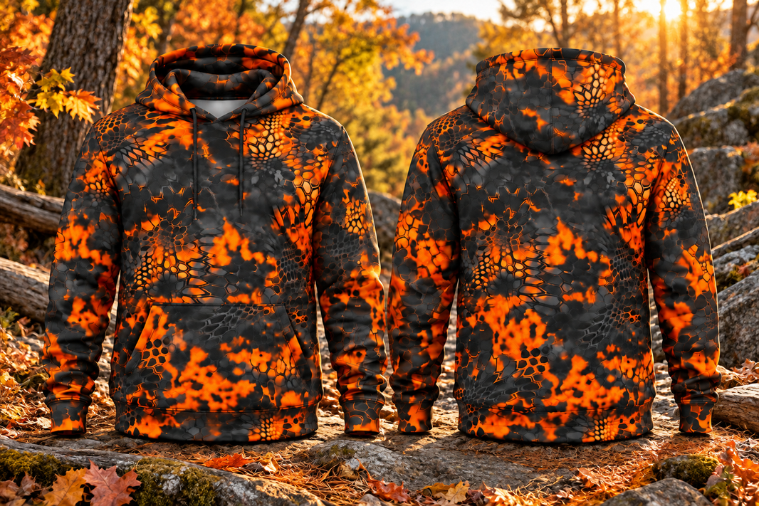 Volcanic Camo Hoodie