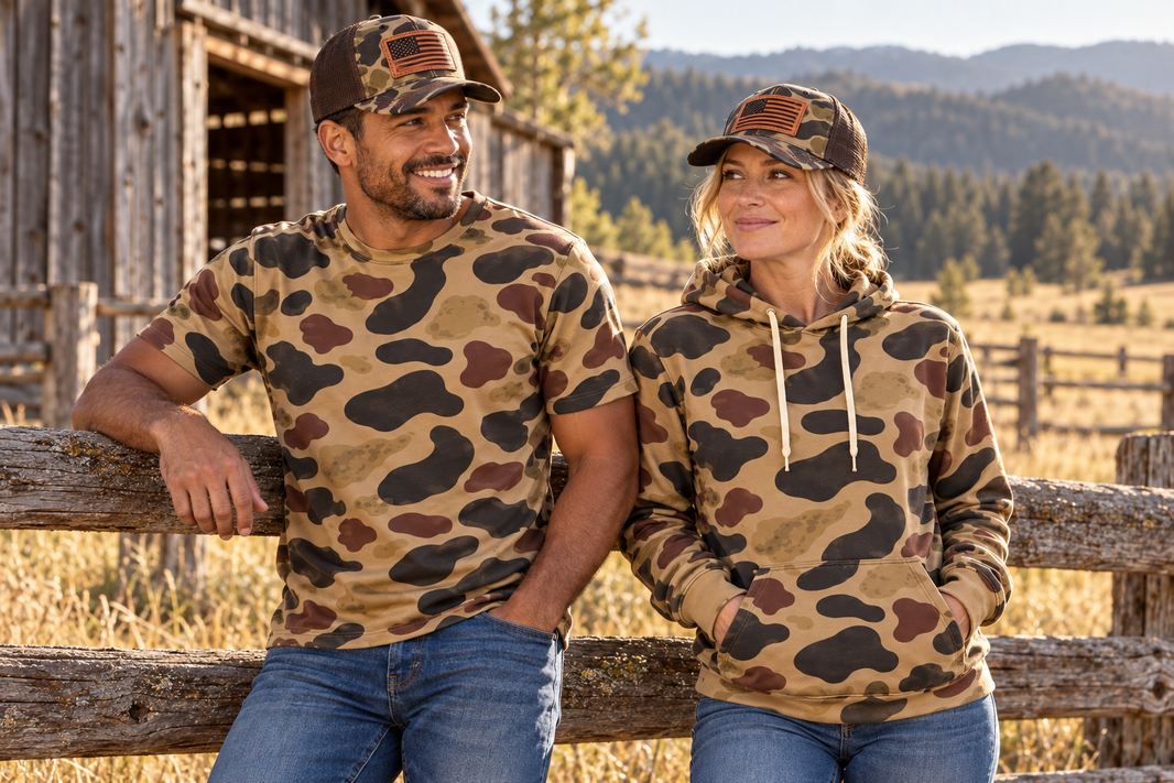 Richardson 112 Bark Duck Camo/ Brown