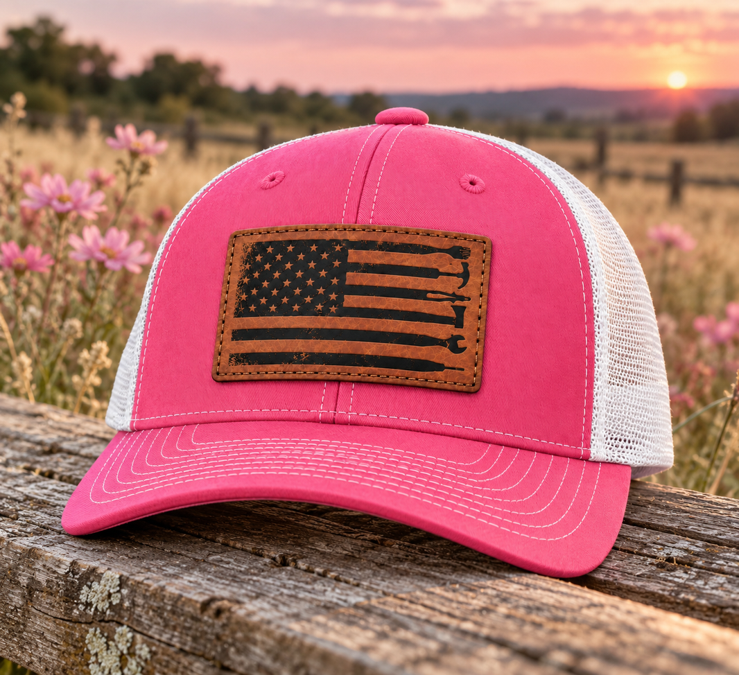 Hat & Hoodie Bundle (Pink & White Camo)