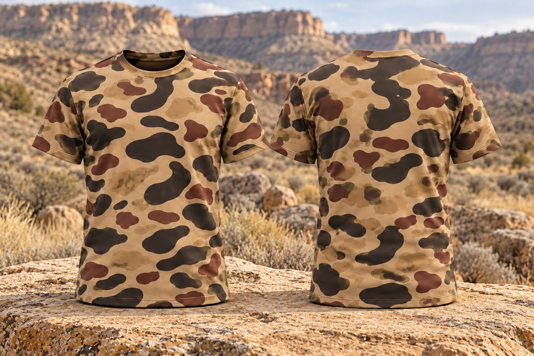 Hat & Shirt Bundle (Bark Duck Camo)