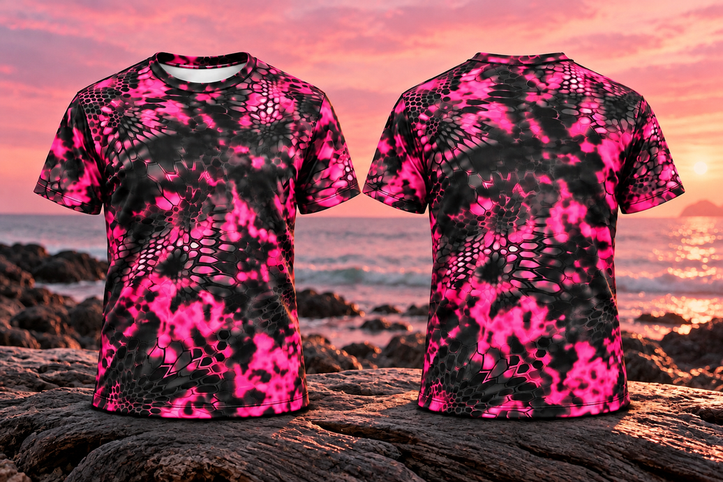 Pro Bundle Hat, Shirt, & Bump Cap Bundle (Pink & Black Camo)