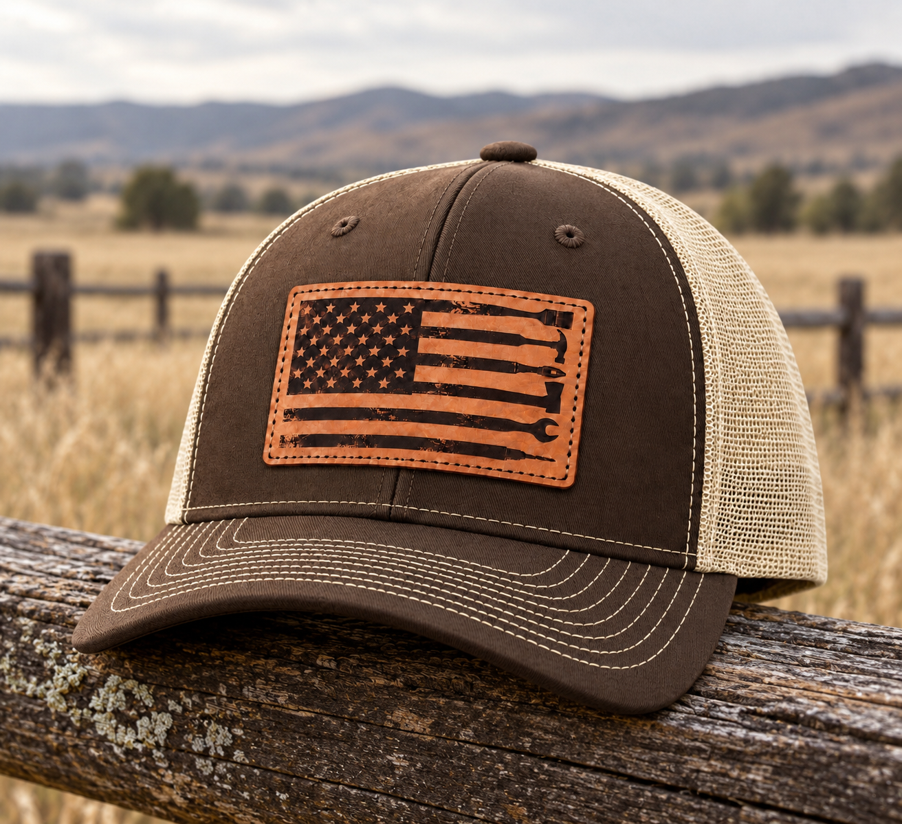 Richardson 112 Brown/ Khaki
