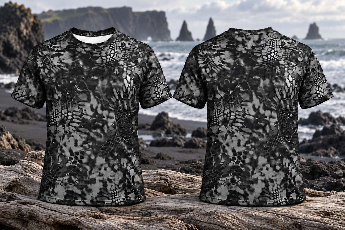 Hat & Shirt Bundle (Charcoal Camo)