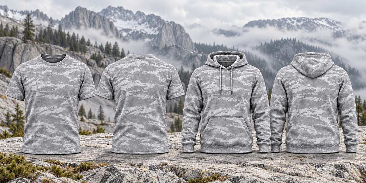 Shirt & Hoodie Combo (Bonefish Camo)