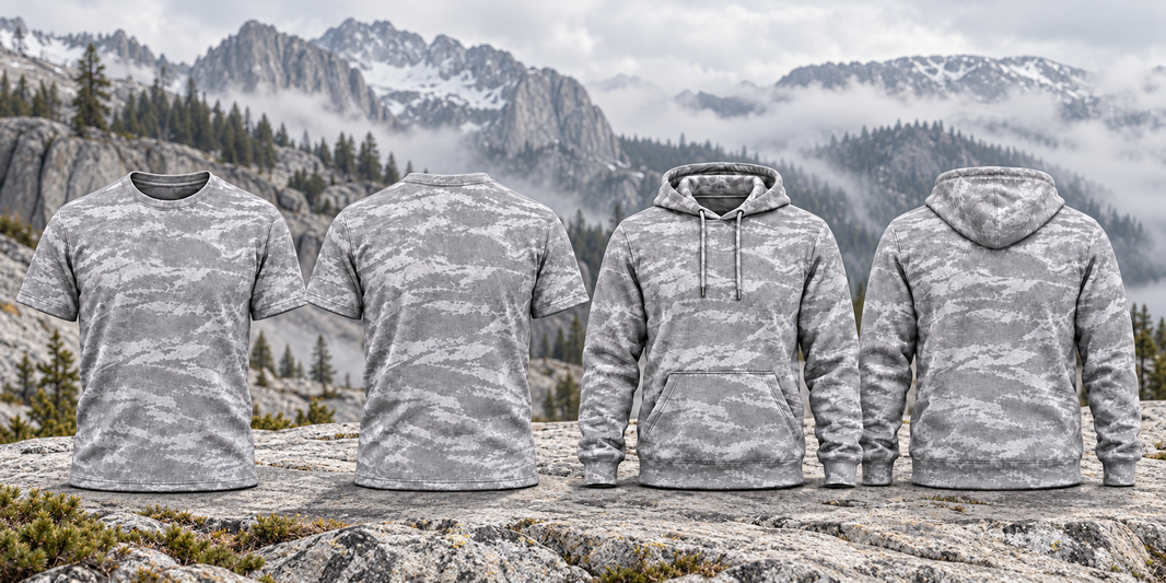 Shirt & Hoodie Combo (Bonefish Camo)