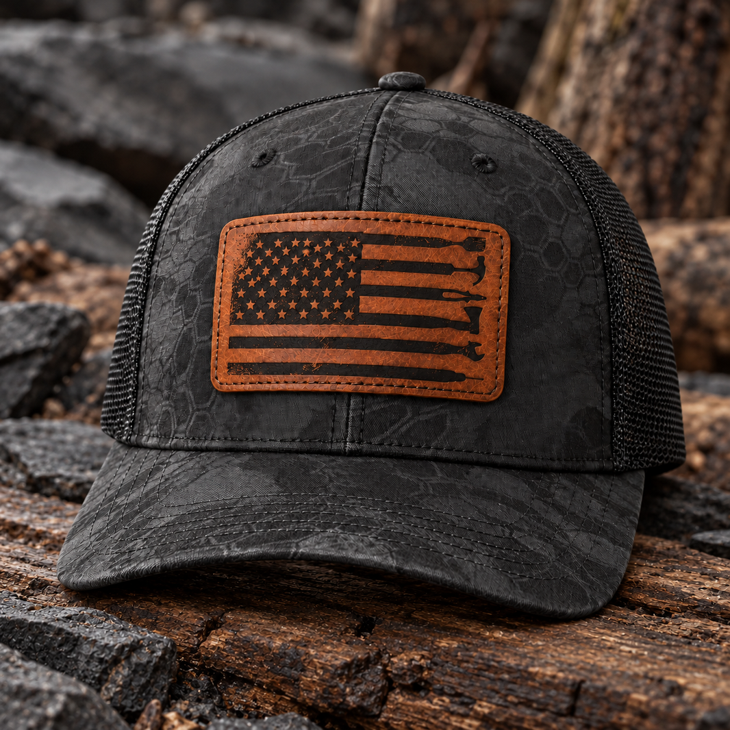 Hat & Hoodie Bundle (Black & White Camo)